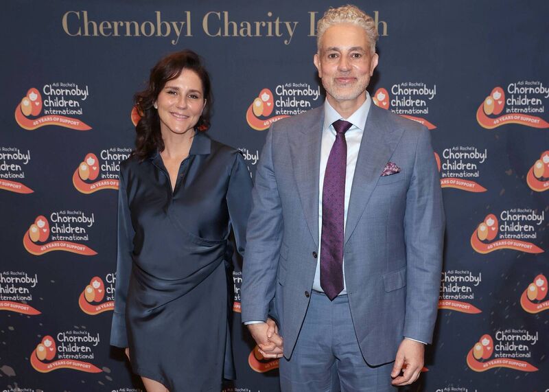 Tanja Evans and Baz Ashmawy. Picture: Brian McEvoy 