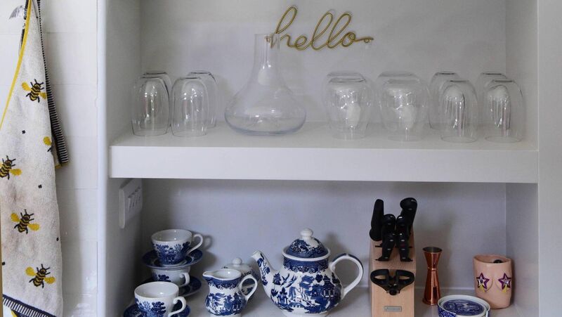 Ope shelving can work but can also be cluttered and messy, says Jennifer Sheahan. 