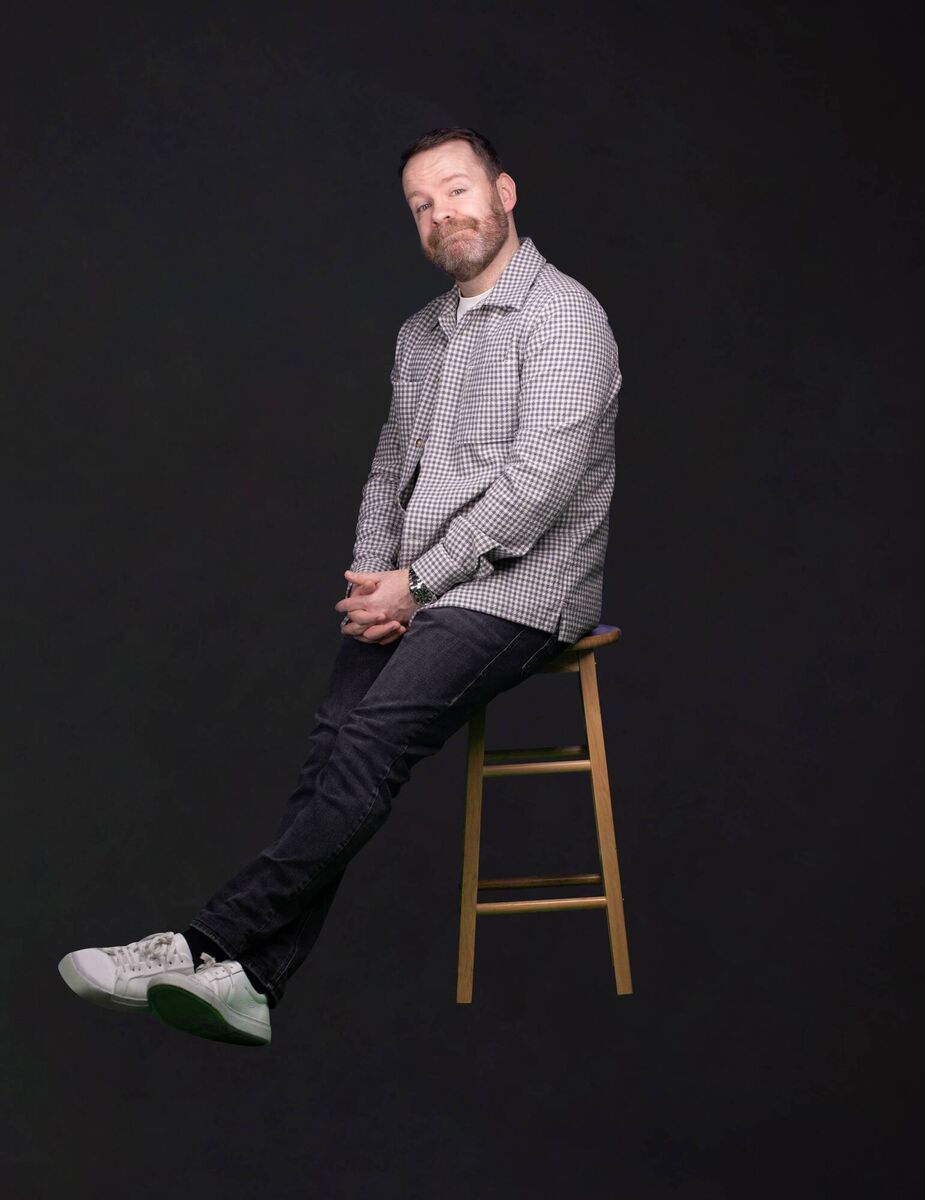 Neil Delamere: 'Lots of people assume I grew up being the class clown, but I was shy of drawing attention to myself.'