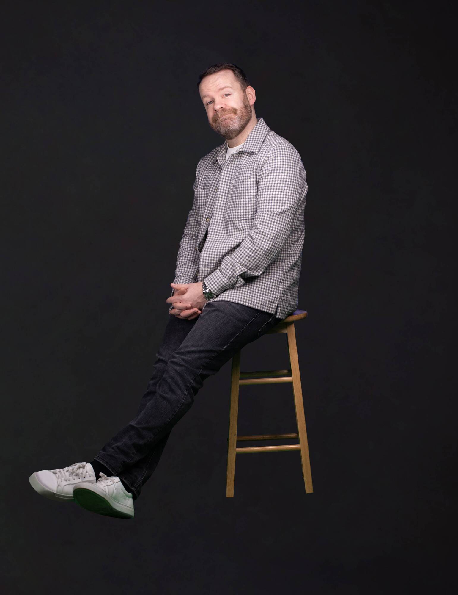 Neil Delamere: 'Lots of people assume I grew up being the class clown, but I was shy of drawing attention to myself.'