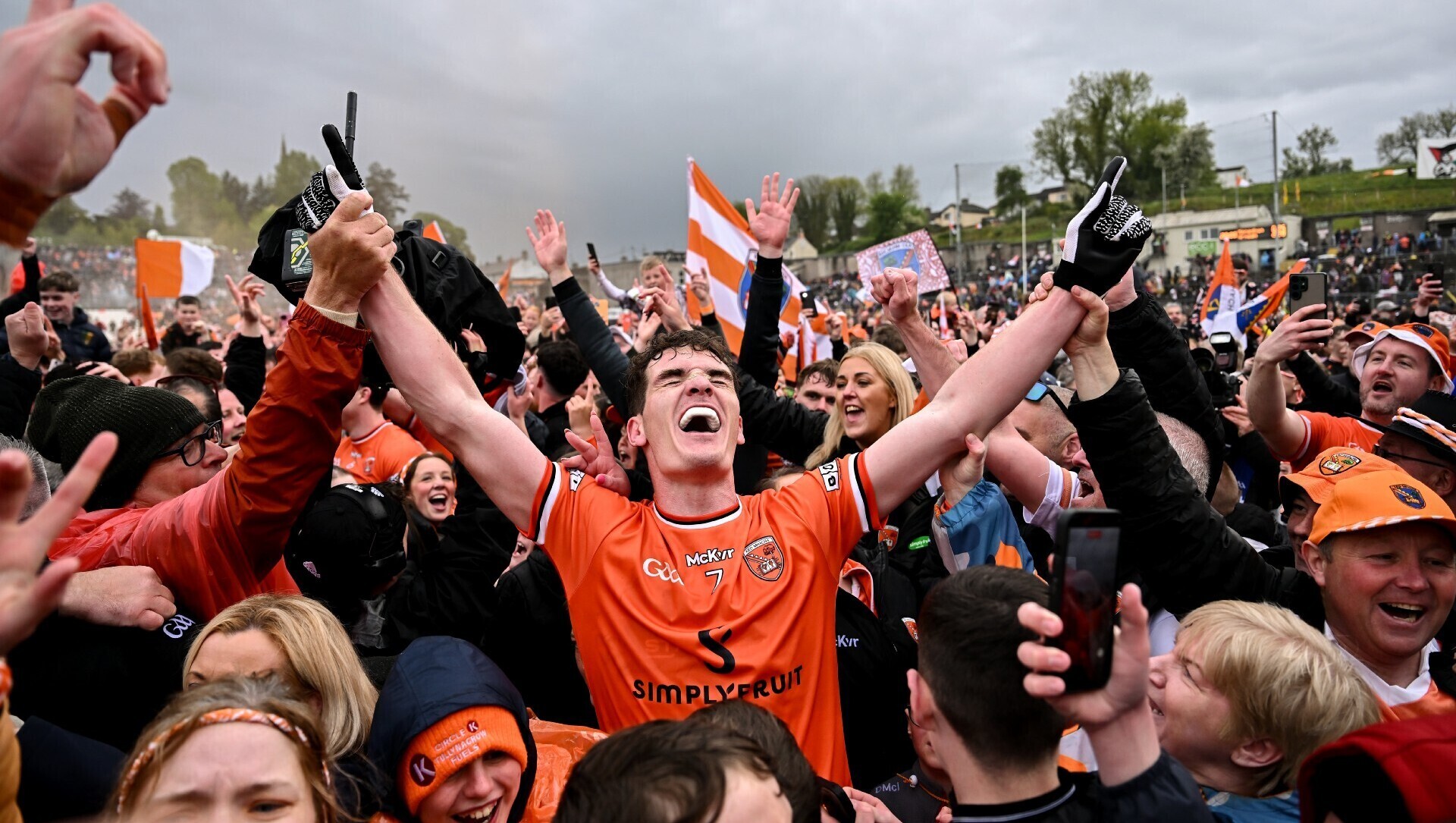 Jarly Óg Burns: Extra-time win 'an unbelievable weight lifted off' Armagh shoulders