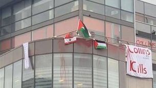 <p>Both defendants are charged with committing an offence of burglary contrary to the Criminal Justice (Theft and Fraud Offences) Act 2001, at Collins Aerospace, Penrose Wharf, Penrose Quay, Cork, on Monday October 13, 2025. </p> <p>Both defendants are charged with committing an offence of burglary contrary to the Criminal Justice (Theft and Fraud Offences) Act 2001, at Collins Aerospace, Penrose Wharf, Penrose Quay, Cork, on Monday October 13, 2025. </p>
