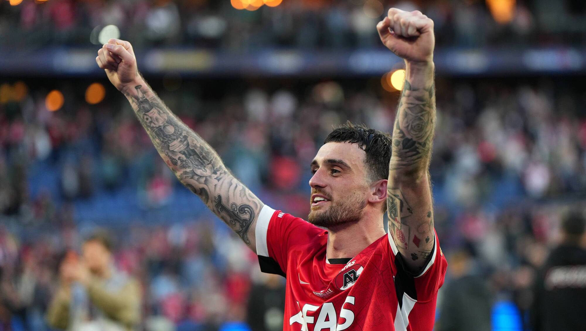 Troy Parrott indicates AZ Alkmaar exit is close as clubs circle striker