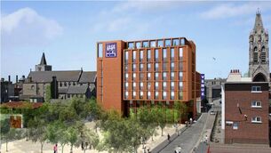 <p>A computer-generated image of the Vicar Street site. File picture</p> <p>A computer-generated image of the Vicar Street site. File picture</p>