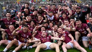 <p>The Westmeath squad celebrate after winning the Leinster SFC final against Dublin. Pic: Paul Phelan/Sportsfile</p> <p>The Westmeath squad celebrate after winning the Leinster SFC final against Dublin. Pic: Paul Phelan/Sportsfile</p>