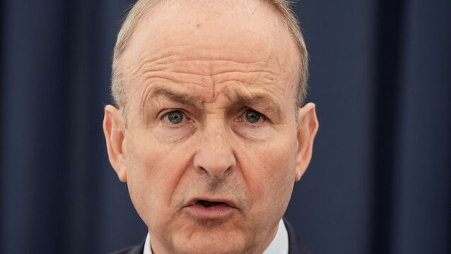 <p>Taoiseach Micheál Martin said ‘such interceptions and detentions are wholly unacceptable’ (Niall Carson/PA)</p>