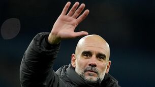 <p>BYE PEP: Pep Guardiola has informed Manchester City’s players that he will leave the club. Pic: Martin Rickett/PA Wire.</p>