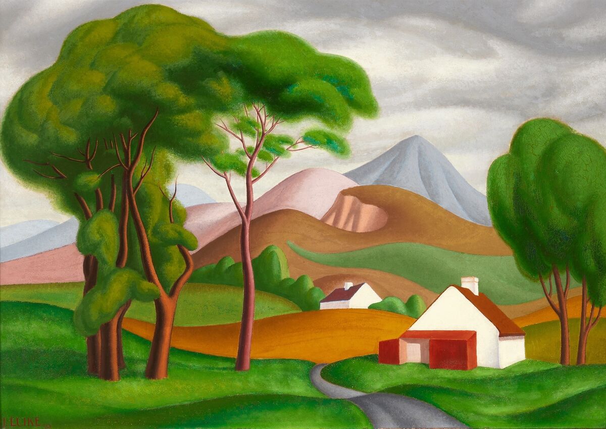 John Luke's 'The Mournes' at Whyte's. John Luke's 'The Mournes' at Whyte's.