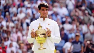 <p>NO RETURN FOR ALCARAZ: Two-time Wimbledon champion Carlos Alcaraz will not play at this year’s tournament, he has announced. Pic: Mike Egerton/PA Wire</p> <p>NO RETURN FOR ALCARAZ: Two-time Wimbledon champion Carlos Alcaraz will not play at this year’s tournament, he has announced. Pic: Mike Egerton/PA Wire</p>