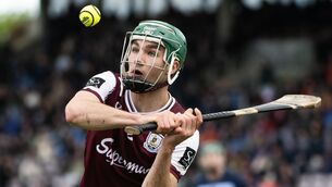 <p>Aaron Niland picked up an injury during Galway's Leinster SHC defeat to Dublin. Pic: ©INPHO/Evan Logan</p> <p>Aaron Niland picked up an injury during Galway's Leinster SHC defeat to Dublin. Pic: ©INPHO/Evan Logan</p>