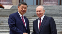APTOPIX China Russia Putin