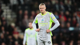 <p>Erling Haaland says Man City will use two years without a Premier League title as motivation (John Walton/PA)</p> <p>Erling Haaland says Man City will use two years without a Premier League title as motivation (John Walton/PA)</p>