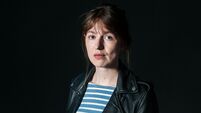 Sally Rooney attends a photocall during the Edinburgh International Book Festival on August, 2017 in Edinburgh, Scotland.