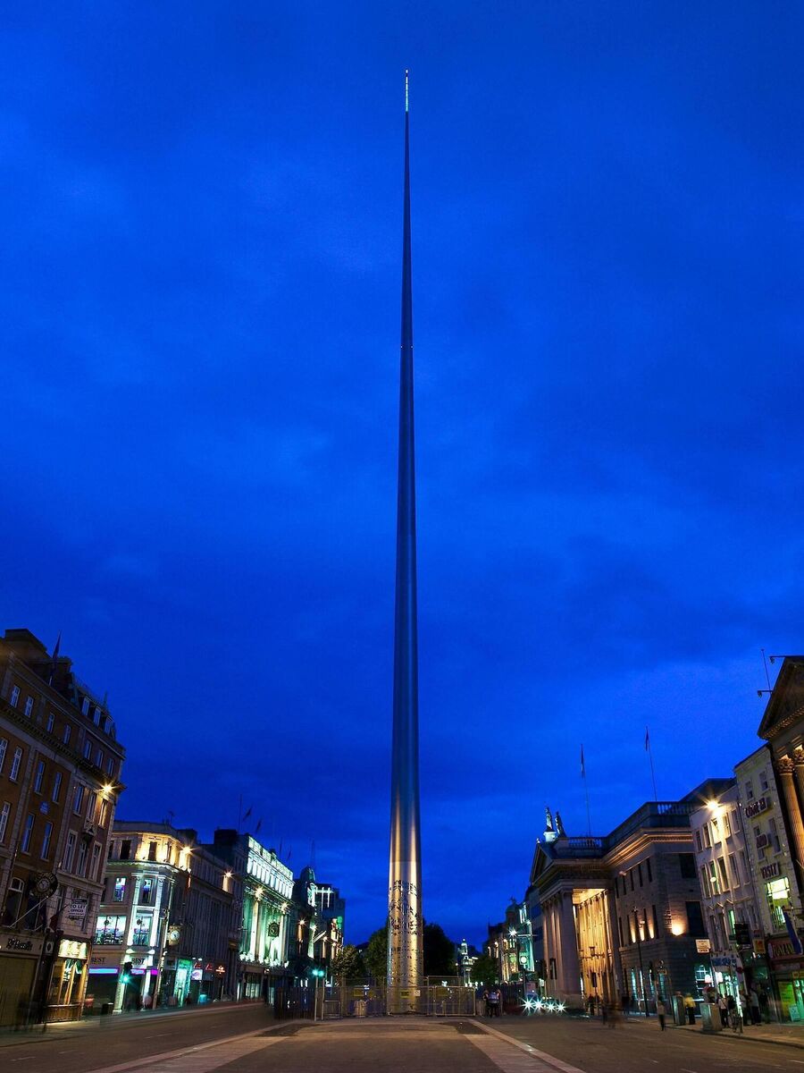 The Spire in Dublin. The Spire in Dublin.