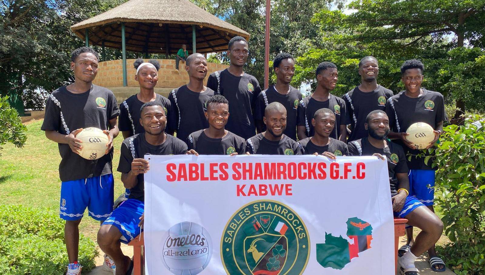 The Waterford hurler teaching Gaelic football to Zambians