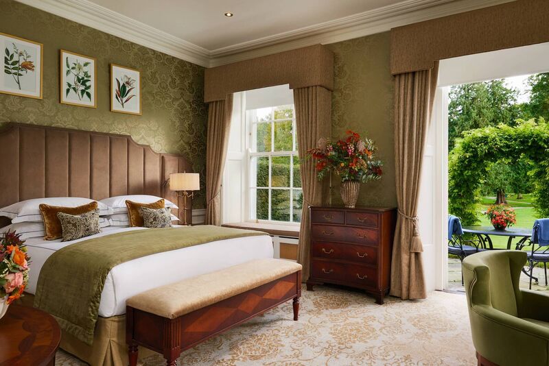 A bedroom at the K Club A bedroom at the K Club