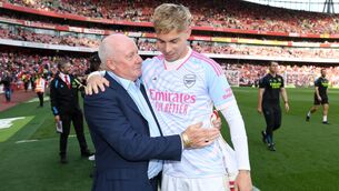 <p>BRADY'S BUNCH: Arsenal legend Liam Brady has rejected suggestions that his successors adopted boring tactics to win the Premier League. Pic: Stuart MacFarlane/Arsenal FC via Getty Images.</p> <p>BRADY'S BUNCH: Arsenal legend Liam Brady has rejected suggestions that his successors adopted boring tactics to win the Premier League. Pic: Stuart MacFarlane/Arsenal FC via Getty Images.</p>