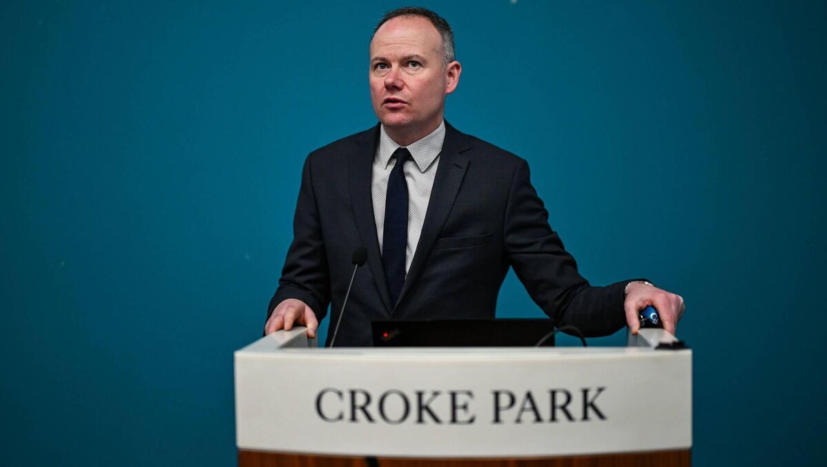 GAA Director of Communications Alan Milton speaking during the GAA Annual Report launch at Croke Park in Dublin. Photo by David Fitzgerald/Sportsfile GAA Director of Communications Alan Milton speaking during the GAA Annual Report launch at Croke Park in Dublin. Photo by David Fitzgerald/Sportsfile