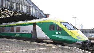 <p>
<span data-contrast="none" lang="EN-GB" xml:lang="EN-GB">New system would have been used to dictate the flow of train traffic across Ireland, and was initially forecast for delivery in 2024 at a cost of just under €20m. File p</span>icture: Larry Cummins</p> <p>
<span data-contrast="none" lang="EN-GB" xml:lang="EN-GB">New system would have been used to dictate the flow of train traffic across Ireland, and was initially forecast for delivery in 2024 at a cost of just under €20m. File p</span>icture: Larry Cummins</p>