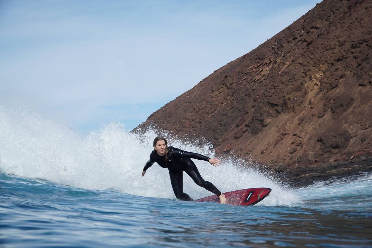 Easkey Britton:When you’re on a wave, you’re nowhere else. It’s an incredible state of presence. Picture: Manu Lopez Easkey Britton:When you’re on a wave, you’re nowhere else. It’s an incredible state of presence. Picture: Manu Lopez