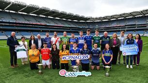 <p>AG TNÚTH GO MÓR LEIS: In attendance at the National Launch of Comórtas Peile na Gaeltachta 2026 at Croke Park in Dublin, are, back row, from left, Tomás Ó Síocháin, Príomhfheidhmeannach Údarás na Gaeltachta, Áine Uí Choinn, Cathaoirleach Choiste Náisiúnta Gaeilge CLG, Niamh Ní Churnáin, Grúpcheannasaí Gaeilge RTÉ, Dónal Ó Laoire, Cathaoirleach Chomórtas Peile na Gaeltachta, Caolán Mac an Bhaird, Bhulf Tón, Fiach Ó Loingsigh, Cumann Caide Chorca Dhuibhne, Feargal Ó Grifín, Lios Póil, Conor Ó Cuirrín, An Rinn, Eoin Mac Giolla Chearra, Gaeil Fhánada, Darragh Mac Bhearsúla, Naomh Pádraig An Fhairche, Fiachra Mac Giolla Chóill, Gaoth Dobhair, Cathal Seoighe, Rúnaí Choiste Náisiúnta na Gaeilge, Maeve Quinn, Coiste Náisiúnta Chomórtas Peile na Gaeltachta, Shane Walsh, TG4, Cáit Ní Choirbhín, Bainisteoir Fhondúireacht Sheosaimh Mhic Dhonncha, Michelle Ní Chróinín, Ceannasaí Cumarsáide agus Margaíochta Údarás na Gaeltachta and front row, from left, Vivienne Ní Niaidh, Carna Caiseal, Cian Ó Faoláin, An Seanphobal, Megan Nic Dhonnacha, Naomh Anna Leitir Móir, Louise Ní Dhochartaigh, Naomh Columba, Rian Mac Seáin, Cill Chartha, Kate Lawlor, Na Gaeil Óga, Niall Stenson, Na Gaeil Óga, Ciara Ní Dhochartaigh, Cill Chartha. Picture: Tyler Miller/Sportsfile</p> <p>AG TNÚTH GO MÓR LEIS: In attendance at the National Launch of Comórtas Peile na Gaeltachta 2026 at Croke Park in Dublin, are, back row, from left, Tomás Ó Síocháin, Príomhfheidhmeannach Údarás na Gaeltachta, Áine Uí Choinn, Cathaoirleach Choiste Náisiúnta Gaeilge CLG, Niamh Ní Churnáin, Grúpcheannasaí Gaeilge RTÉ, Dónal Ó Laoire, Cathaoirleach Chomórtas Peile na Gaeltachta, Caolán Mac an Bhaird, Bhulf Tón, Fiach Ó Loingsigh, Cumann Caide Chorca Dhuibhne, Feargal Ó Grifín, Lios Póil, Conor Ó Cuirrín, An Rinn, Eoin Mac Giolla Chearra, Gaeil Fhánada, Darragh Mac Bhearsúla, Naomh Pádraig An Fhairche, Fiachra Mac Giolla Chóill, Gaoth Dobhair, Cathal Seoighe, Rúnaí Choiste Náisiúnta na Gaeilge, Maeve Quinn, Coiste Náisiúnta Chomórtas Peile na Gaeltachta, Shane Walsh, TG4, Cáit Ní Choirbhín, Bainisteoir Fhondúireacht Sheosaimh Mhic Dhonncha, Michelle Ní Chróinín, Ceannasaí Cumarsáide agus Margaíochta Údarás na Gaeltachta and front row, from left, Vivienne Ní Niaidh, Carna Caiseal, Cian Ó Faoláin, An Seanphobal, Megan Nic Dhonnacha, Naomh Anna Leitir Móir, Louise Ní Dhochartaigh, Naomh Columba, Rian Mac Seáin, Cill Chartha, Kate Lawlor, Na Gaeil Óga, Niall Stenson, Na Gaeil Óga, Ciara Ní Dhochartaigh, Cill Chartha. Picture: Tyler Miller/Sportsfile</p>