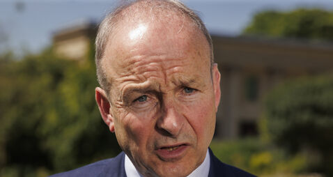 Taoiseach Micheal Martin visit to France