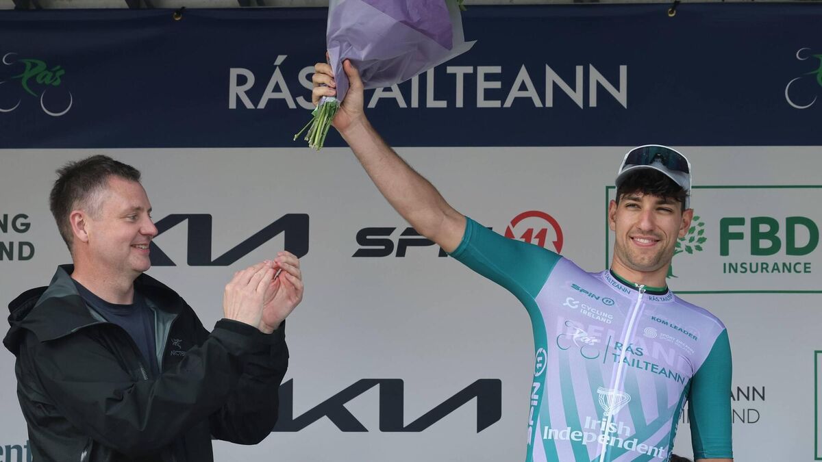 Tim Shoreman takes stage 2 of Rás Tailteann in Banteer