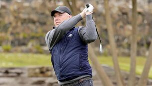 <p>Joe Lyons in action at the Irish Senior Men's Amateur Open Championship at Castlerock. Picture: Laszlo Geczo/Inpho</p> <p>Joe Lyons in action at the Irish Senior Men's Amateur Open Championship at Castlerock. Picture: Laszlo Geczo/Inpho</p>