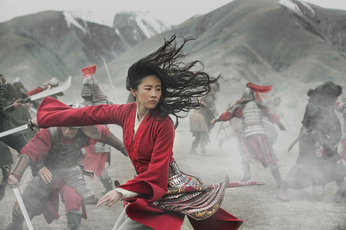 A scene from Mulan. A scene from Mulan.