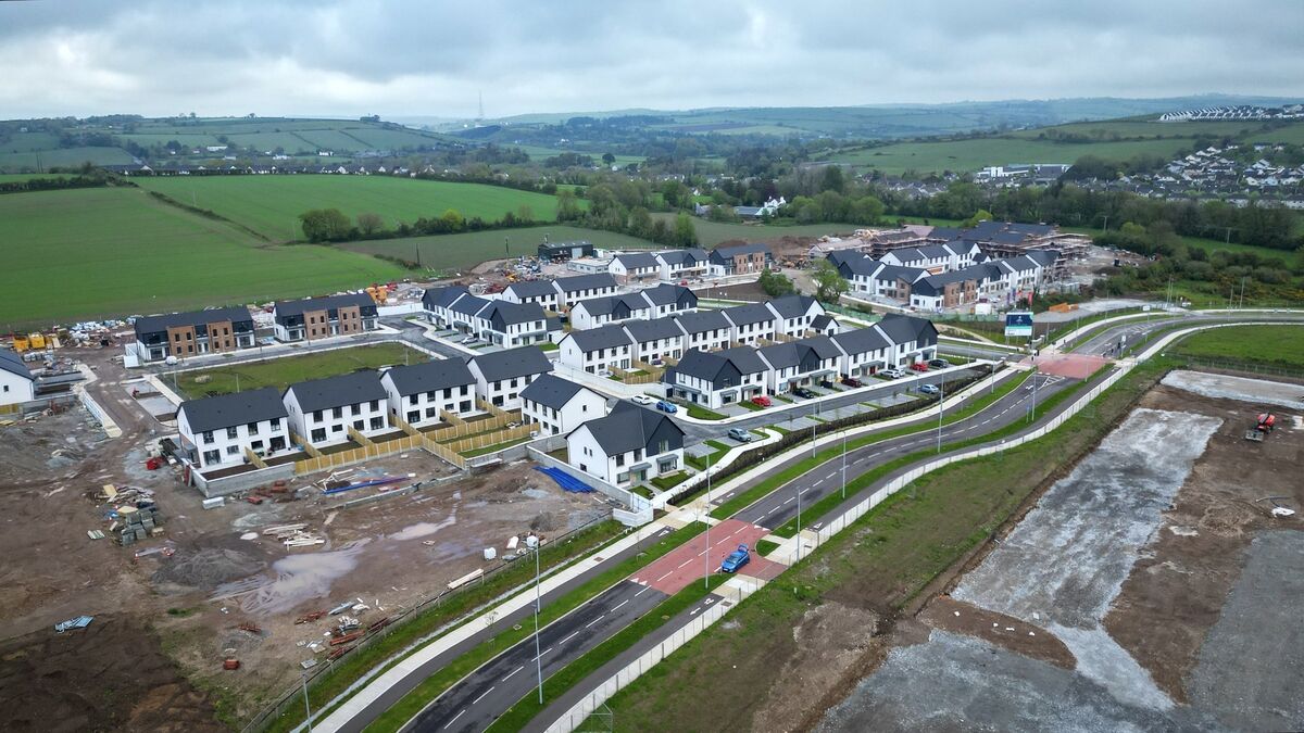 An aerial view of the Ard Griffin estate and adjacent development sites in the Water Rock area of Midleton highlights the scale of housing expansion underway, as East Cork continues to meet growing demand with significant new residential developments. Picture: Chani Anderson An aerial view of the Ard Griffin estate and adjacent development sites in the Water Rock area of Midleton highlights the scale of housing expansion underway, as East Cork continues to meet growing demand with significant new residential developments. Picture: Chani Anderson