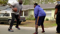Watch Shaq O’Neal team up with cops to play basketball with kids after noise complaint