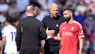 <p>GO SALAH: Liverpool head coach Arne Slot insists it has been business as usual on the training ground after Mohamed Salah’s criticism. Pic: Peter Byrne/PA Wire.</p>