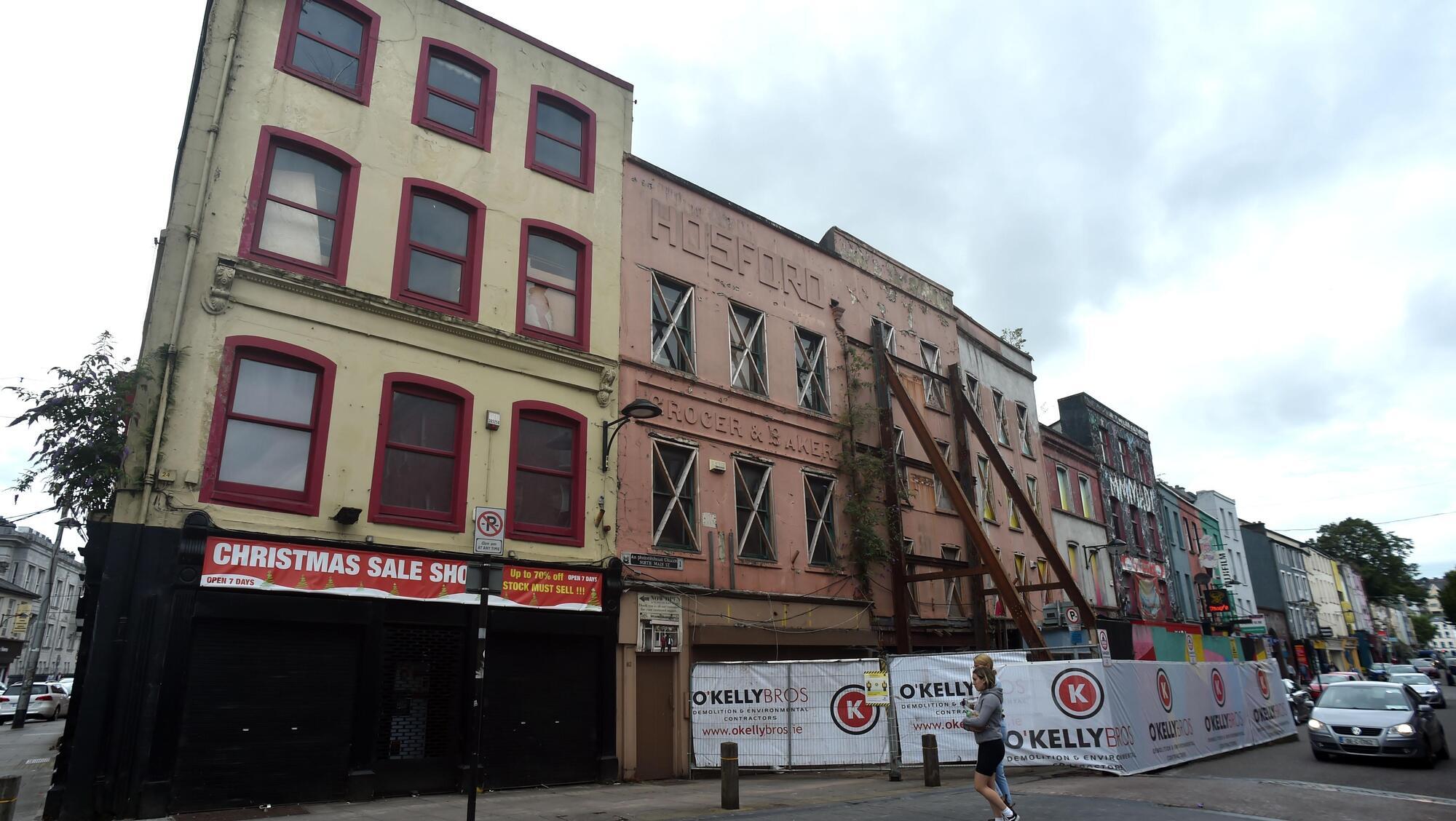 Cork council seeks developer as long-derelict buildings on North Main St set for facelift
