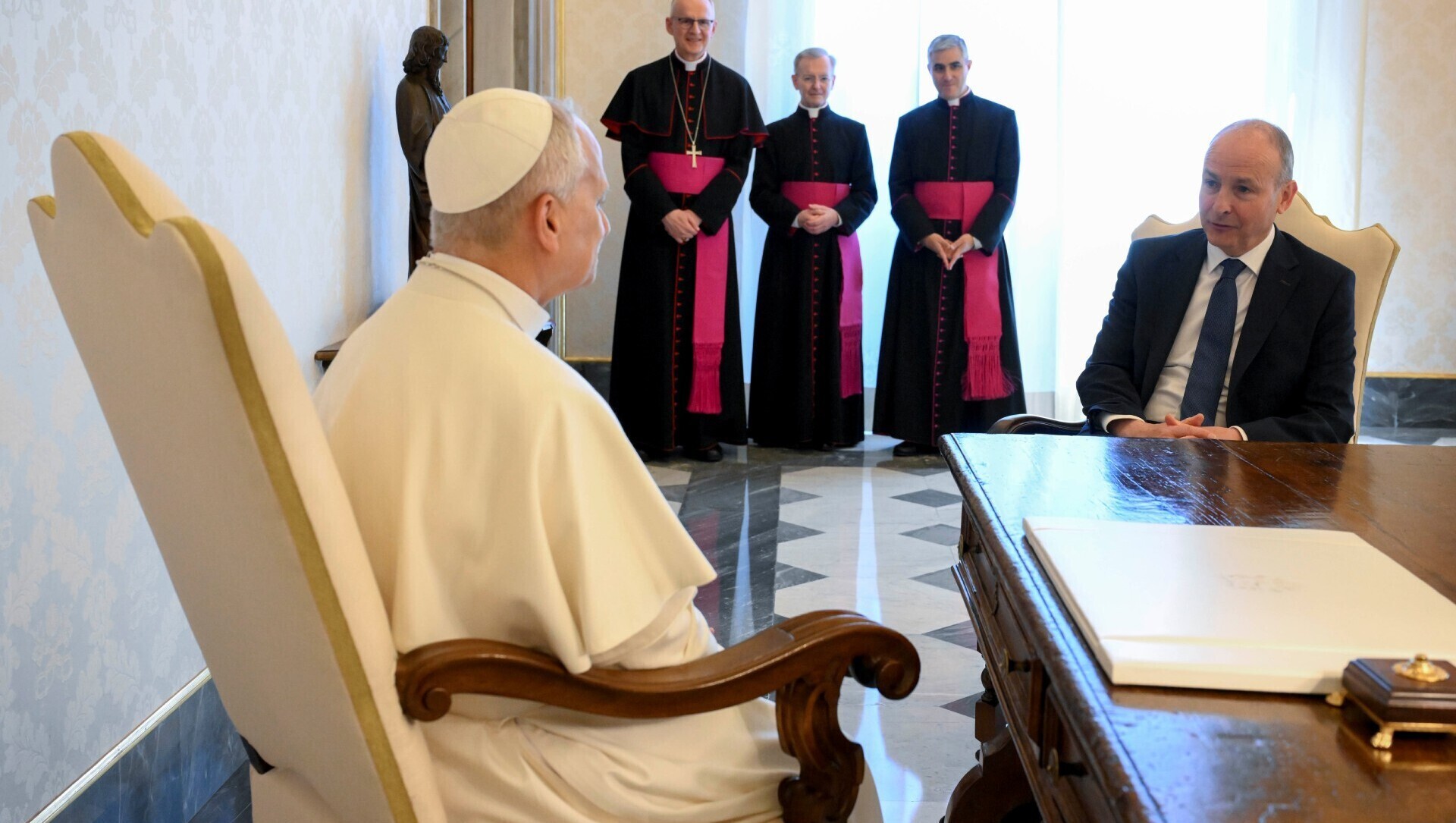 Taoiseach says Pope agrees Church must ‘take ownership’ of abuse redress in Ireland