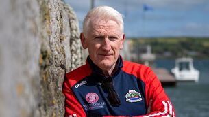 <p>Liam O’Connor at Aghada Pier, where family history, local research and stories passed down through generations helped inspire his debut novel The Sailor and Seamstress. Picture: Chani Anderson</p>