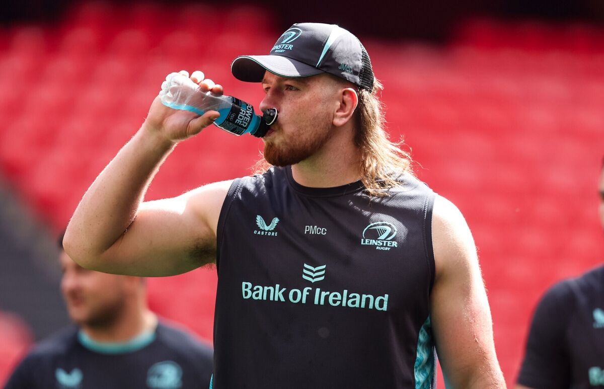 Joe McCarthy takes a drink during training. Pic: ©INPHO/Nick Elliott Joe McCarthy takes a drink during training. Pic: ©INPHO/Nick Elliott