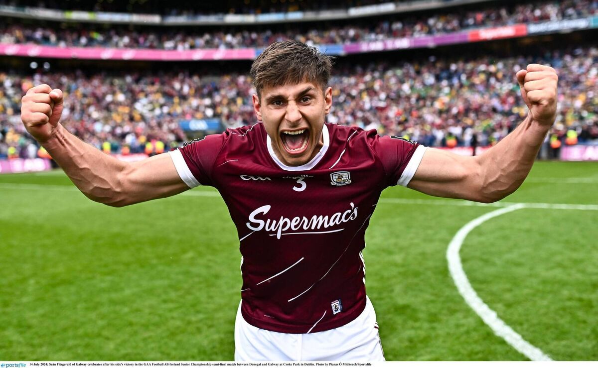 Galway footballer Seán Fitzgerald stepped away from the county panel amid widespread reports linking him with 'Love Island'. File picture: Piaras Ó Mídheach/Sportsfile