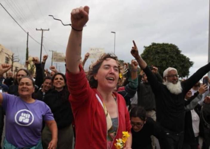 Irish activist Catríona Graham who was on the Global Sumud Flotilla when it was intercepted in international waters by Israeli forces. Irish activist Catríona Graham who was on the Global Sumud Flotilla when it was intercepted in international waters by Israeli forces.