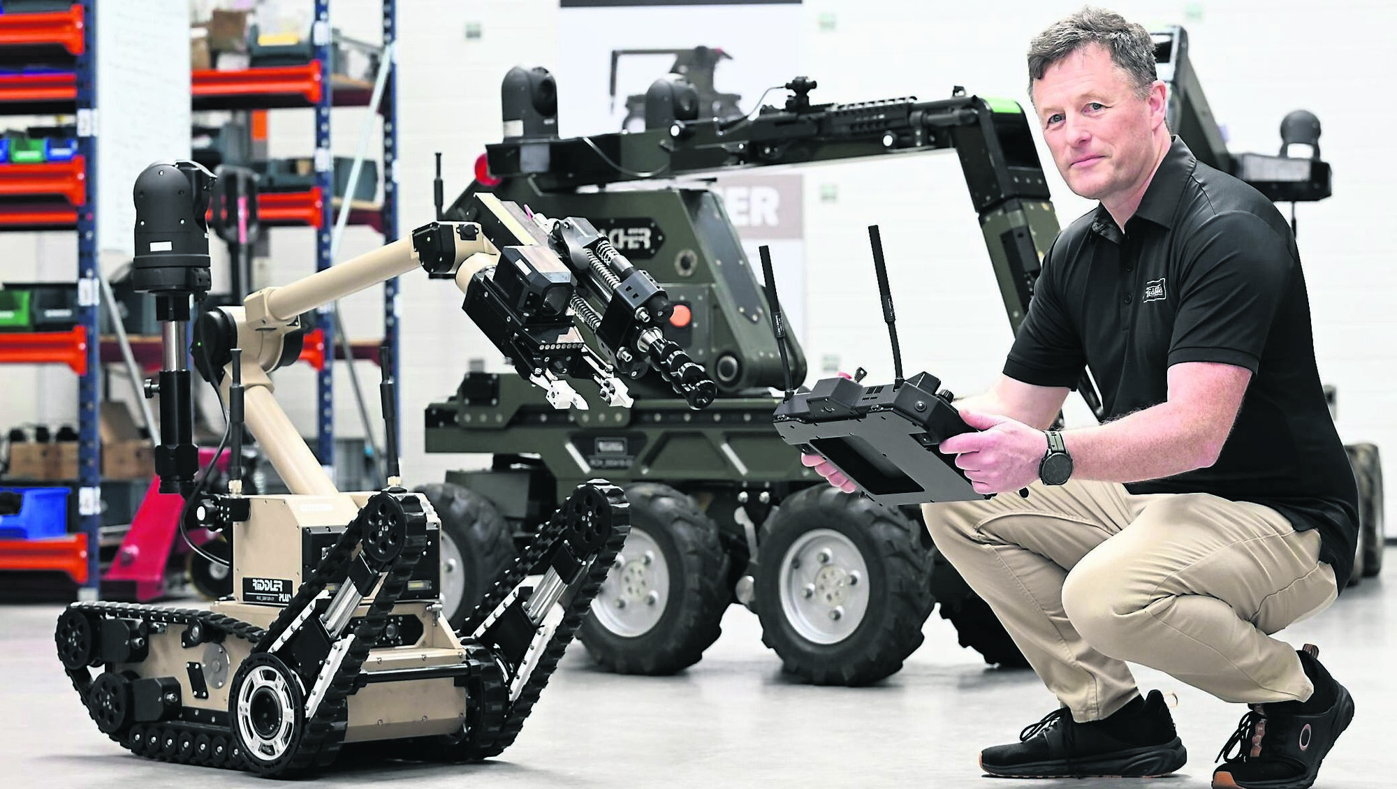 Guns N' Robots: Kerry man builds bomb disposal robots after his explosive beginning