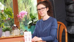 <p>Christine Monahan, a nurse who lives in Co Cavan with a precious memory of her son Darragh’s hand and footprints. She had to travel to Liverpool to terminate her pregnancy, as her babies diagnosis of Ivemark syndrome did not meet the grounds for termination in Ireland. Picture: Lorraine Teevan</p> <p>Christine Monahan, a nurse who lives in Co Cavan with a precious memory of her son Darragh’s hand and footprints. She had to travel to Liverpool to terminate her pregnancy, as her babies diagnosis of Ivemark syndrome did not meet the grounds for termination in Ireland. Picture: Lorraine Teevan</p>