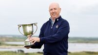 Inpho Joe Lyons celebrates with the trophy 22/5/2026