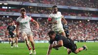 Arthur Vincent scores their ninth try late in the game 22/5/2026