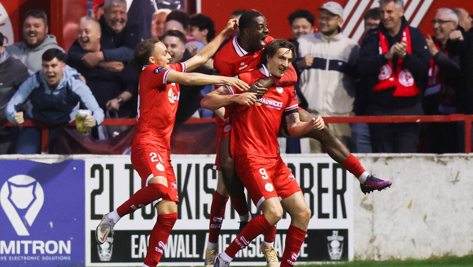 Boyd fires Shels injury time winner to leave Waterford on the deck