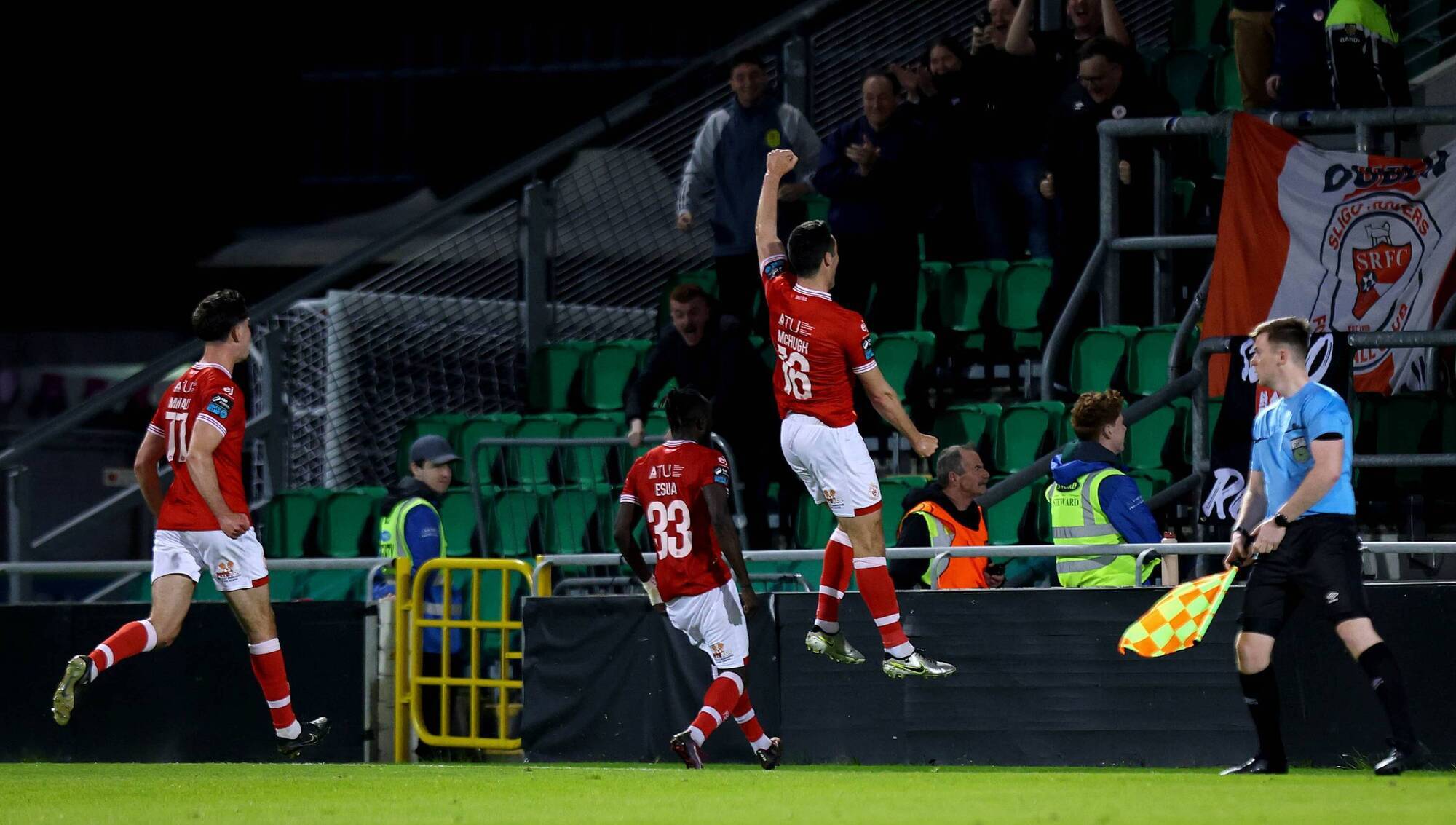 Carl McHugh stuns Shamrock Rovers with 97th minute Sligo winner