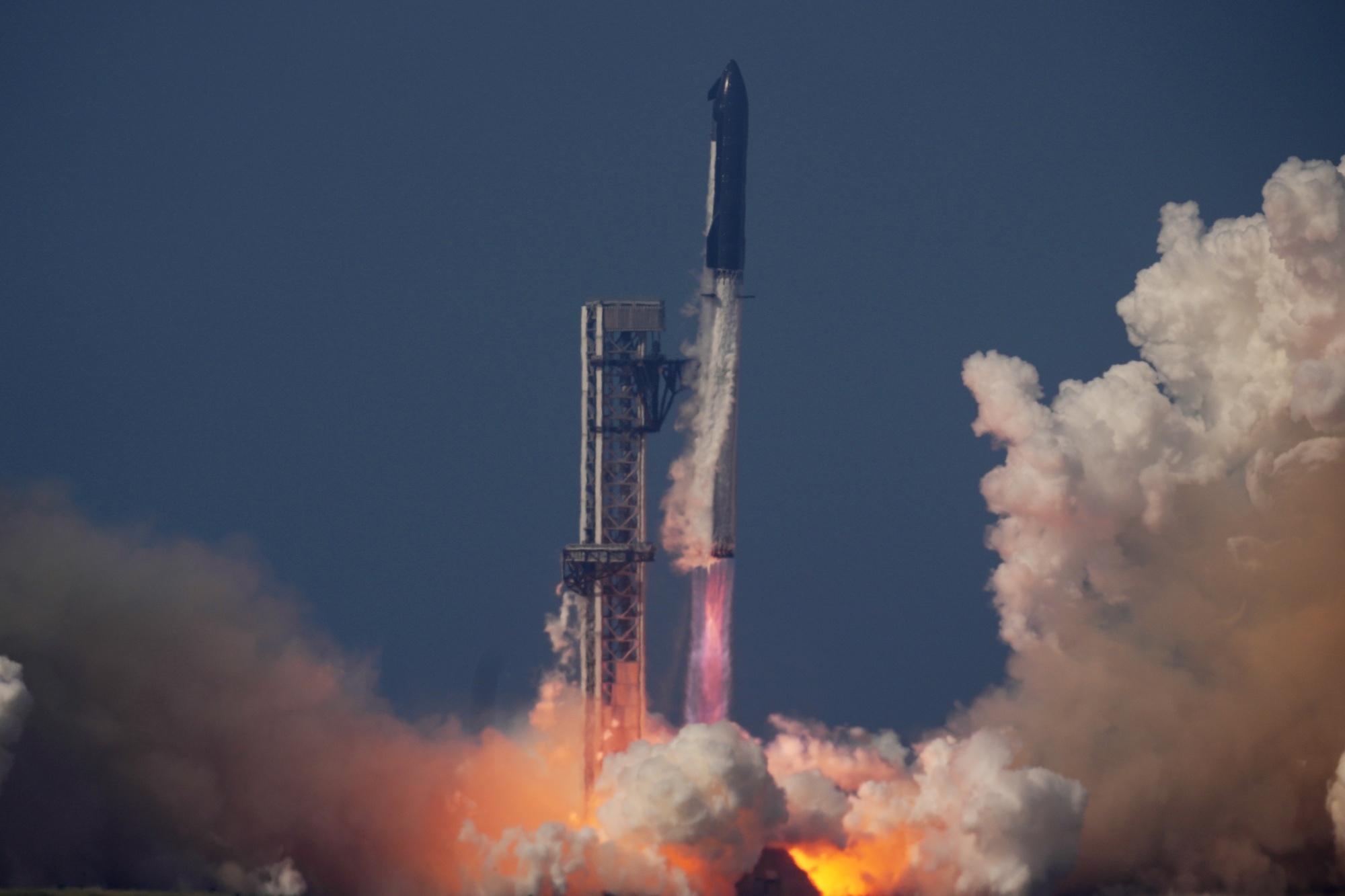 SpaceX launches biggest Starship yet on test flight