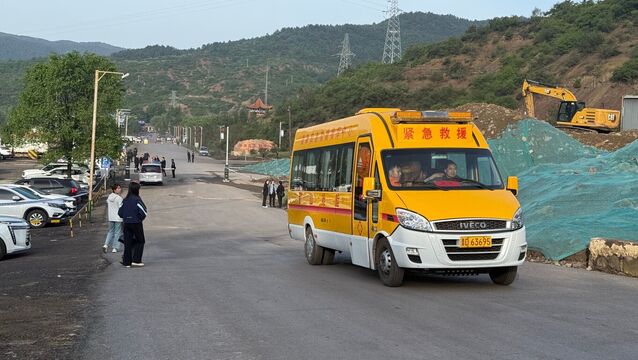 <p>The Liushenyu coal mine is situated in Changzhi city, China’s Shanxi Province (Cao Yang/Xinhua via AP)</p>