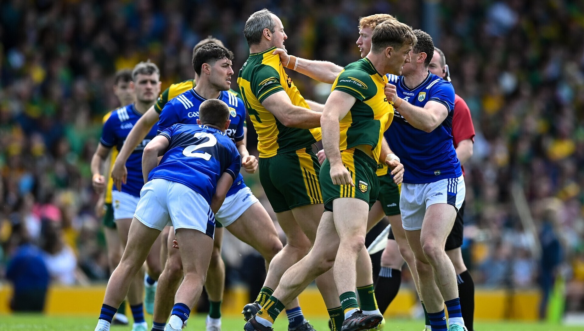 As it happened: Donegal see off 14-man Kerry after feisty Killarney affair