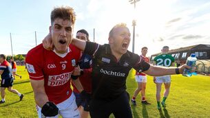 <p>REBEL ROAR: Cork's Ian Maguire celebrates. Pic: INPHO/Tom O'Hanlon</p>