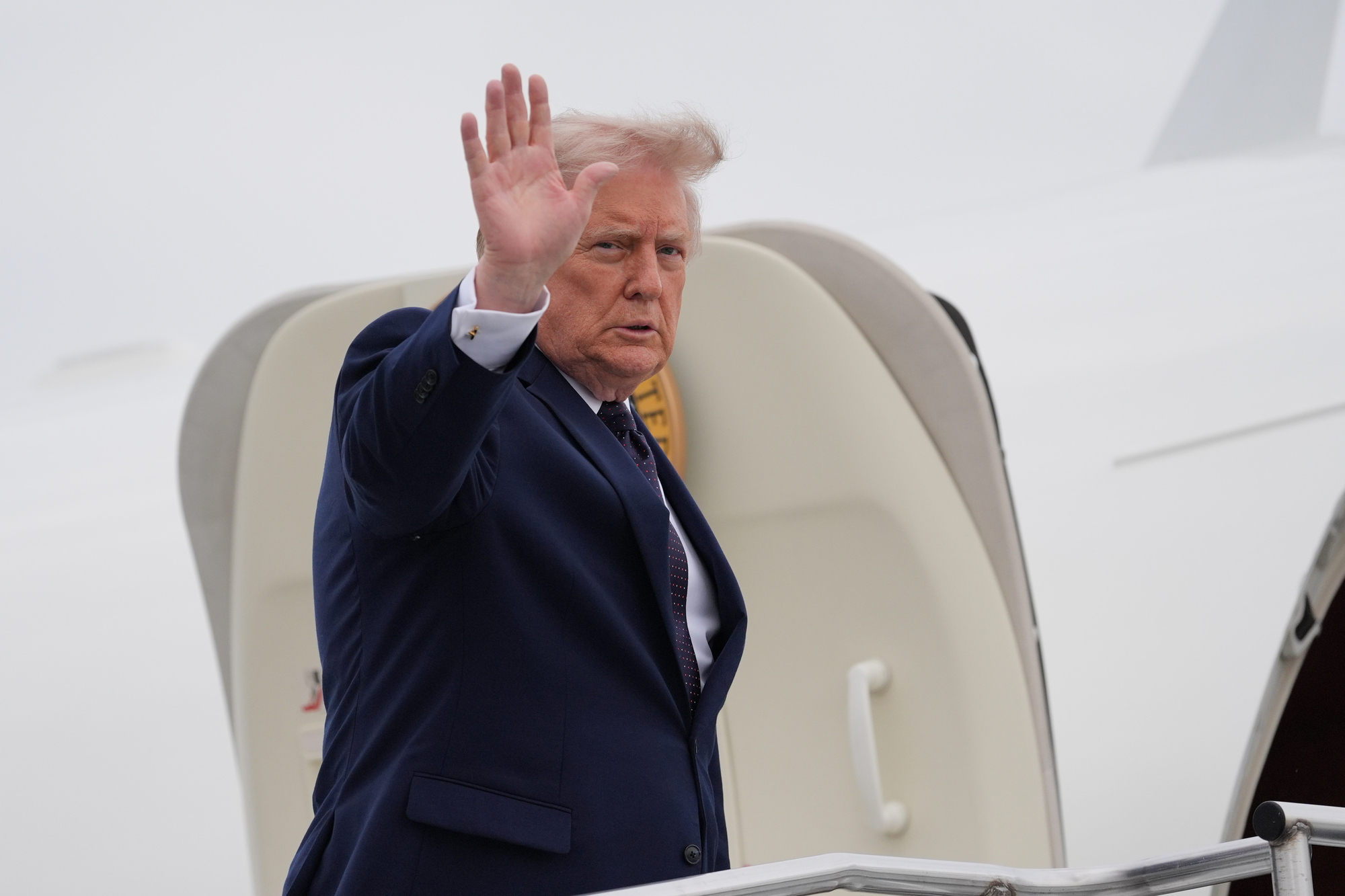 Trump says deal with Iran and opening of Strait of Hormuz ‘largely negotiated’