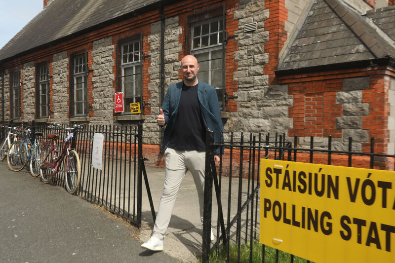 Daniel Ennis at St Columba’s National School, North Strand, Dublin 3. Picture: Collins photos